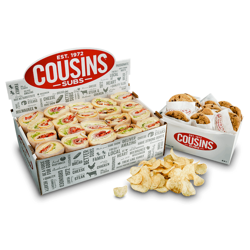 Party Pack  from Cousins Subs - Milwaukee Oakland Ave in Milwaukee, WI