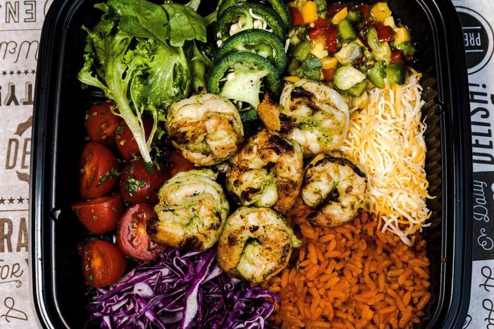 2.Caribbean Bowl. from 25 Burgers & Pizzas in New Brunswick, NJ