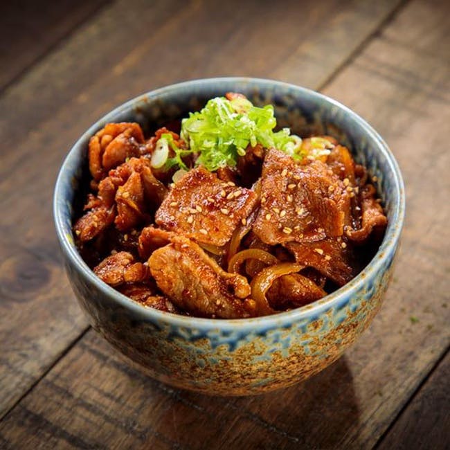 Spicy Pork Bowl from Yoshiharu Ramen - La Mirada Blvd in La Mirada, CA