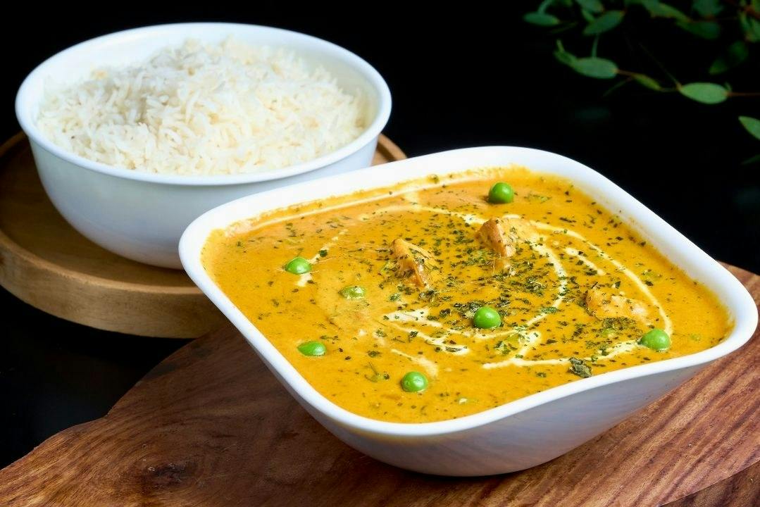 Mutter Paneer from Rock N Grill Indian Authentic Cuisine & Bar in Round Rock, TX