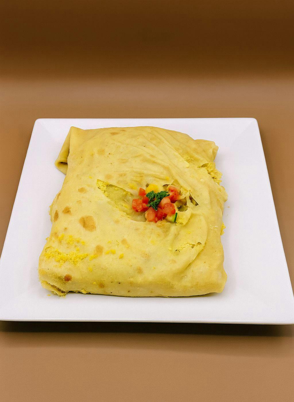 Goat Roti from C'est Bon Caribbean Creole Cuisine in Baytown, TX