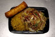 C1. Roast Pork Chow Mein Special Combination from Asian Flaming Wok in Madison, WI