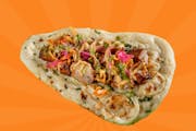Chicken Tikka Naan Taco from Ambo in New York, NY