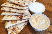 Pita Dippers from Parthenon Gyros in Madison, WI