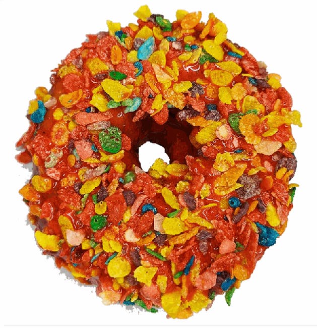 *Fruity Pebbles Donut from 322 BBQ - Marsh Rd in Wilmington, DE