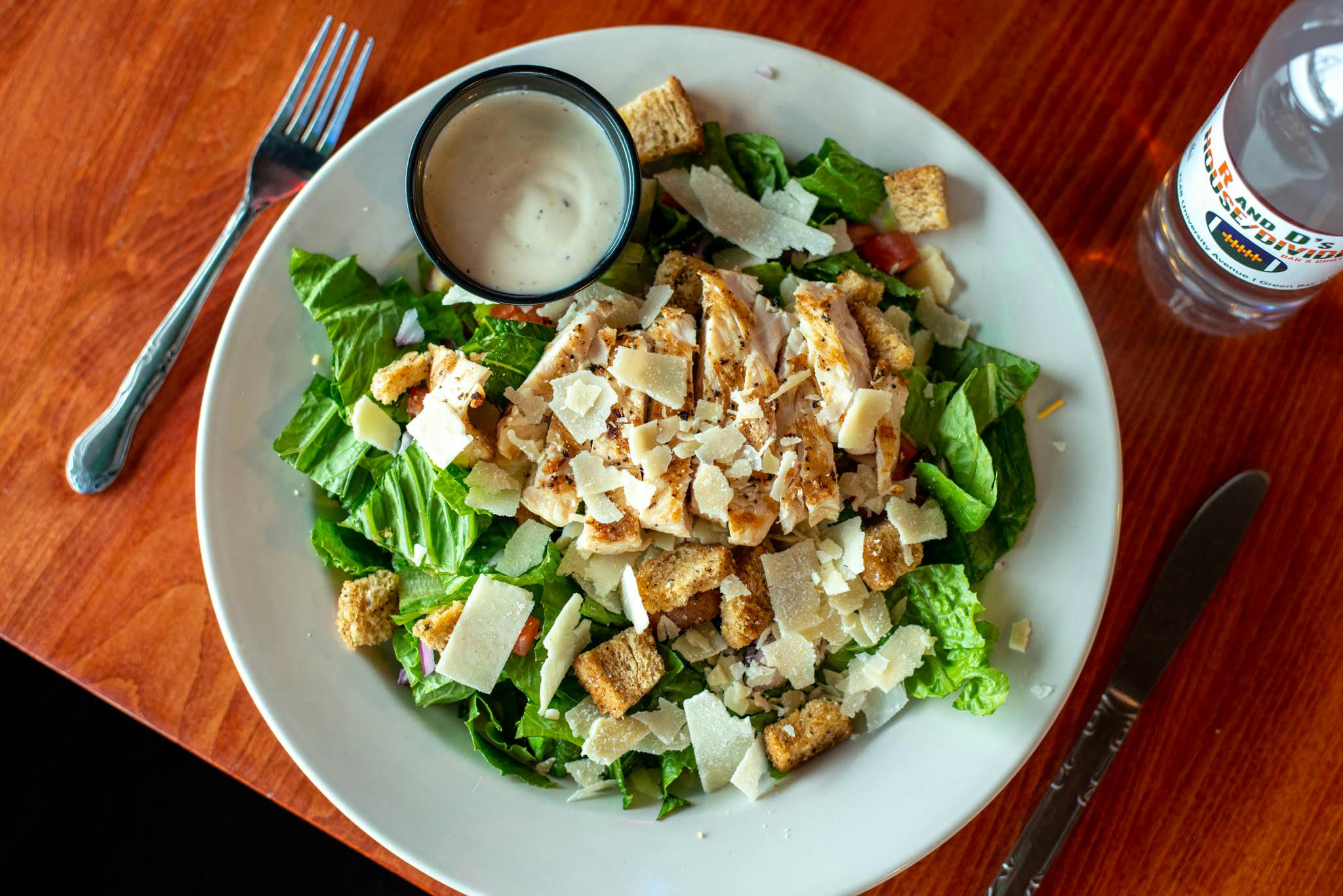 Caesar Salad from R & D's House Divided in Green Bay, WI