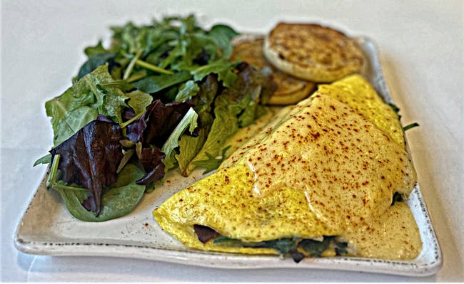 Spinach Bacon Mushroom Omelette ? from Awake Breakfast + Lunch - Addison in Dallas, TX