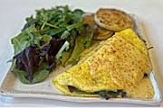 Spinach Bacon Mushroom Omelette ? from Awake Breakfast + Lunch - Addison in Dallas, TX