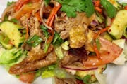 Roasted Duck Salad from Thai Eagle Rox in Los Angeles, CA