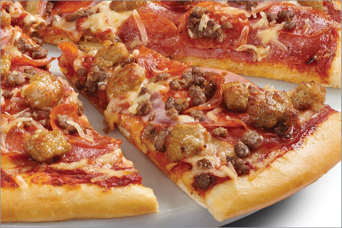 Dairy-Free Cheese Papa's All Meat - Baking Required - Original Crust from Papa Murphy's - Crossing Meadows Dr in Onalaska, WI