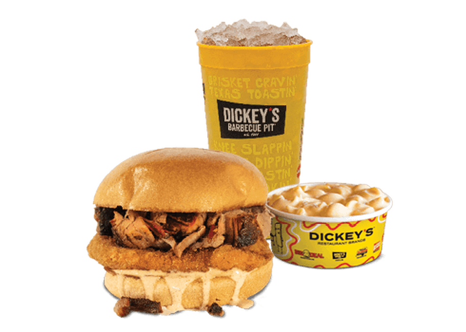 Ranch Boss Sandwich Combo from Dickey's Barbecue Pit - I 35E in Denton, TX