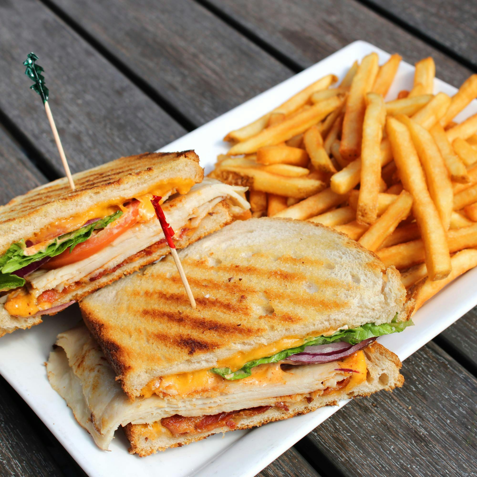 Chipotle Turkey Panini from Holidays Pub & Grill in Appleton, WI