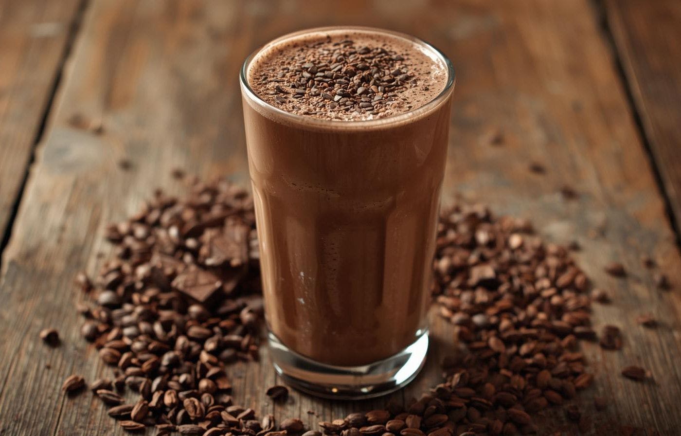 Chocolate Protein Shake from Wild Roots in Schofield, WI