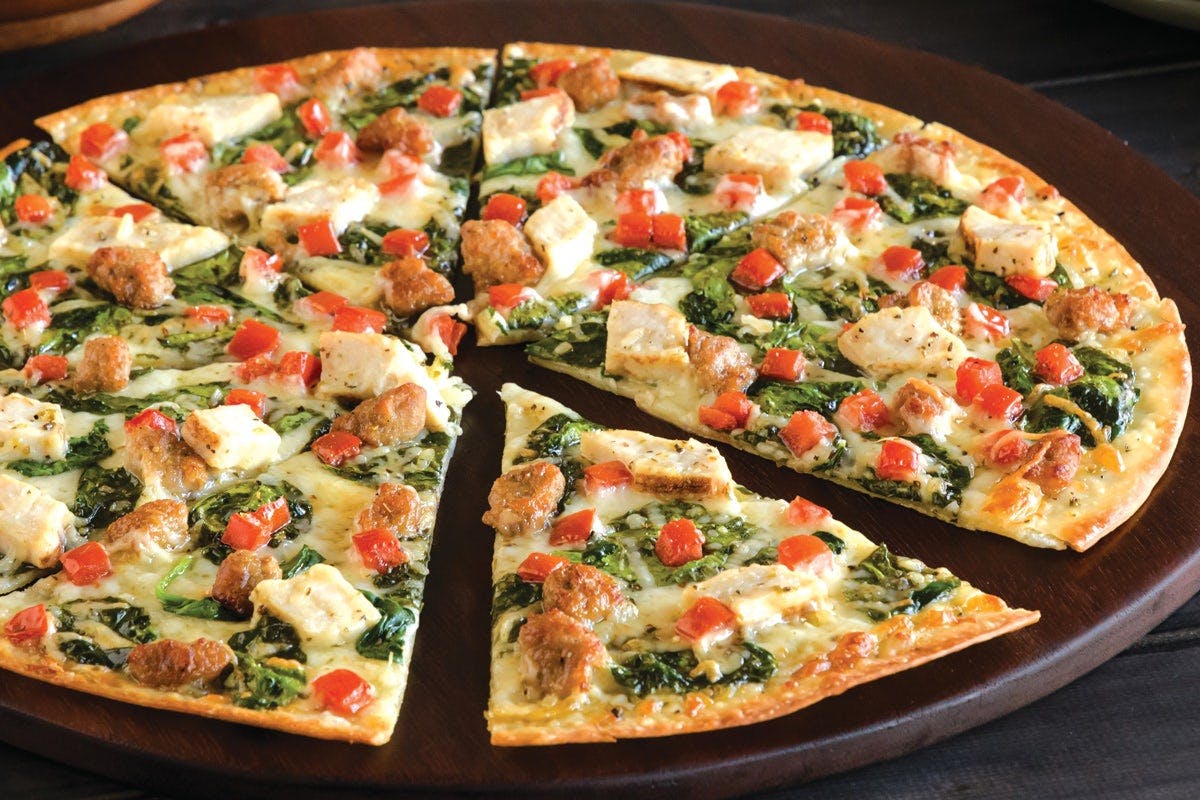 Dairy-Free Tuscan Chicken & Sausage - Baking Required - Original Crust from Papa Murphy's - Village Park Ave in Plover, WI