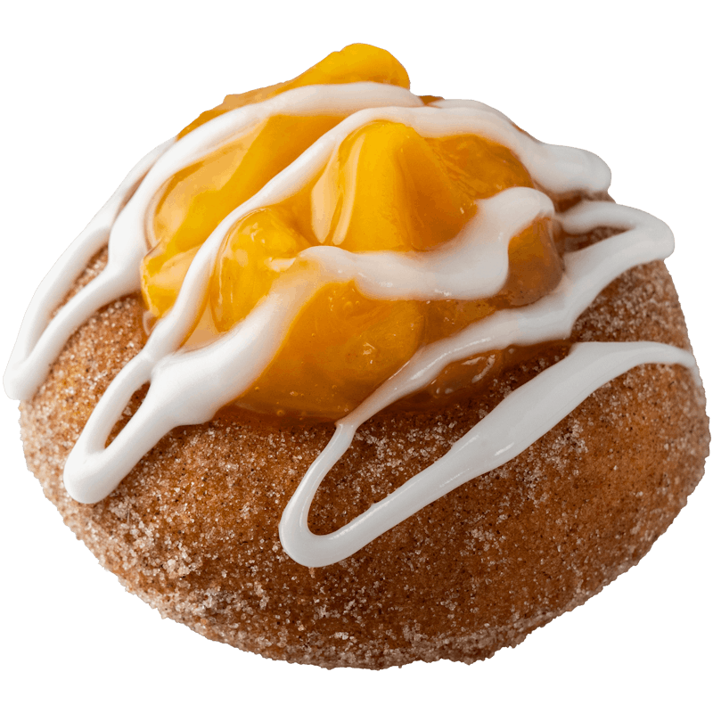 Peaches and Cream from Duck Donuts Madison in Madison, WI