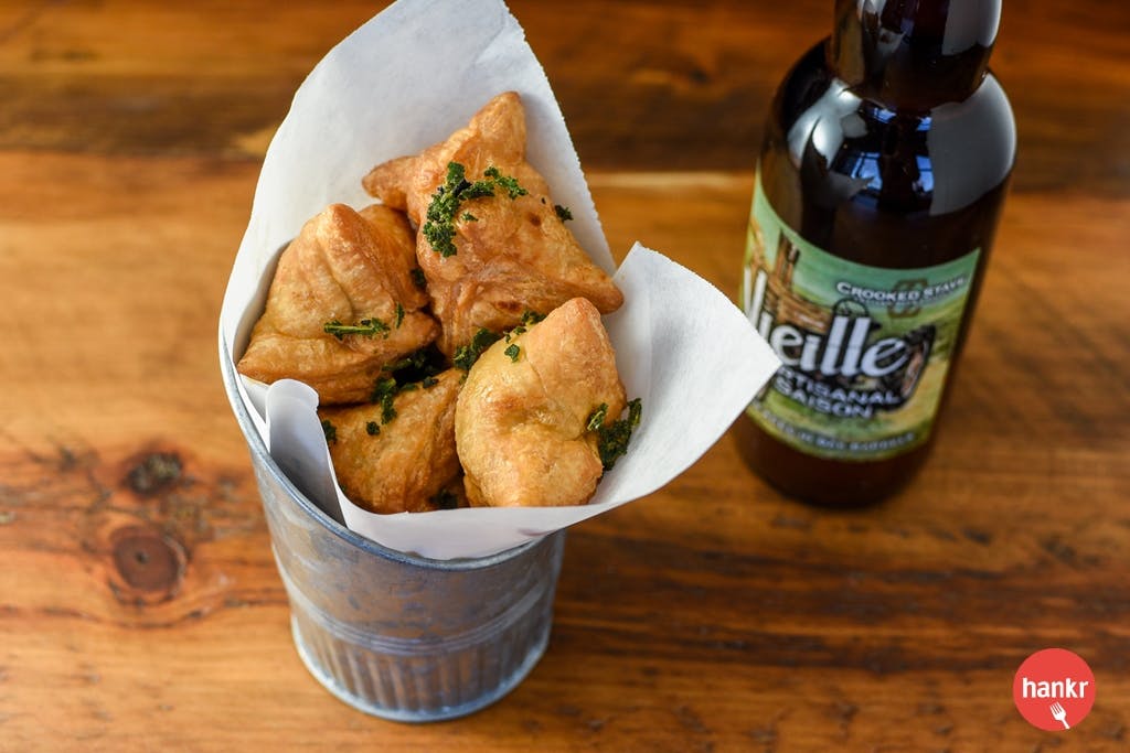 Goat Cheese Puffs from Longtable Beer Cafe in Middleton, WI