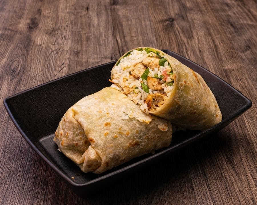 L-Chicken Burrito from Brushfire Tacos y Tapas in Glendale, AZ