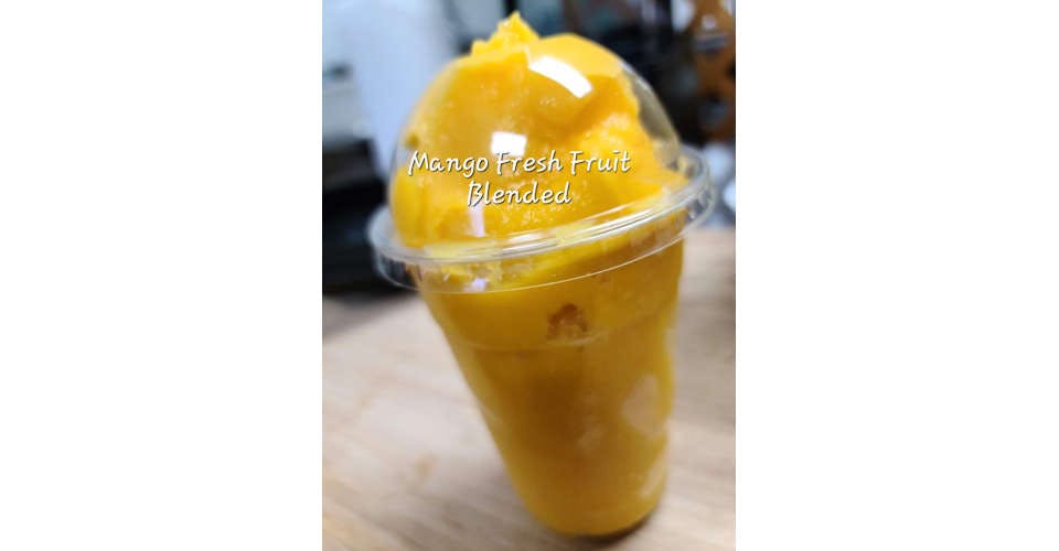 Mango Fresh Fruit Blended from Asian Boba Tea & Sandwich in Appleton, WI