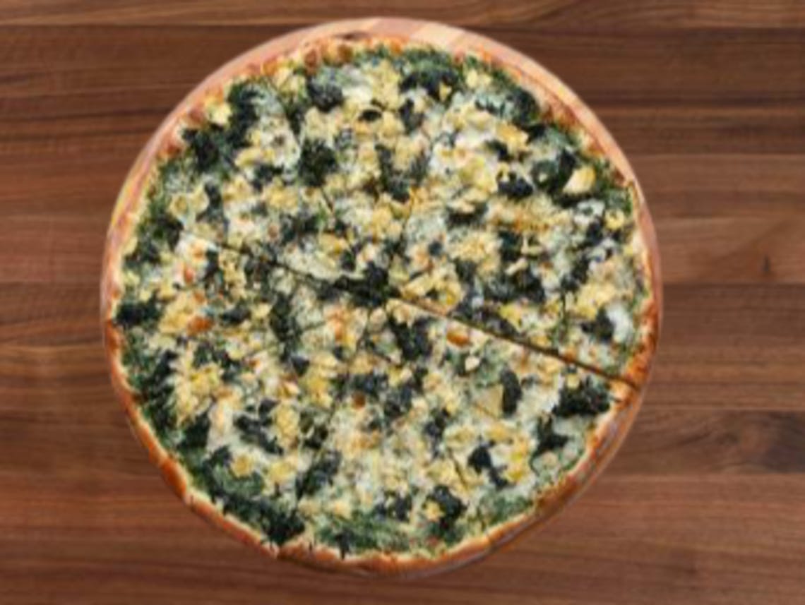 Spinach & Artichoke Pizza from We The Pizza Ballston - Wilson Blvd in Arlington, VA
