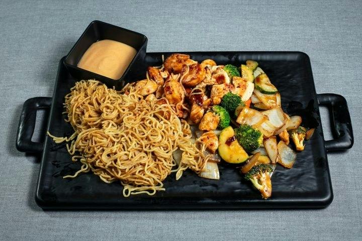 Steak & Chicken Yakisoba from Nori Sushi & Grill - Fitchburg in Fitchburg, WI