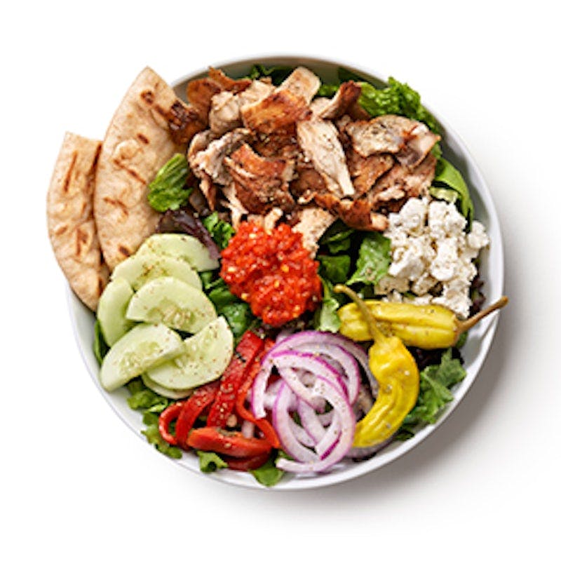 Chicken Gyro Bowl from The Simple Greek - Market St in Pittsburgh, PA