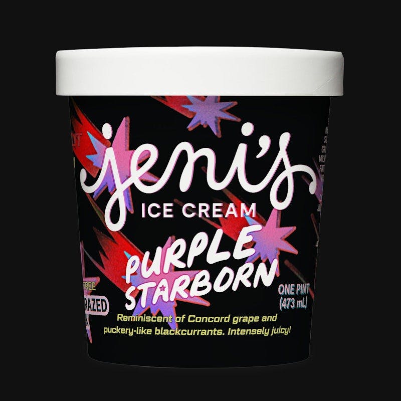 Purple Starborn Pint from Jeni's Splendid Ice Creams - Krog St NE in Atlanta, GA