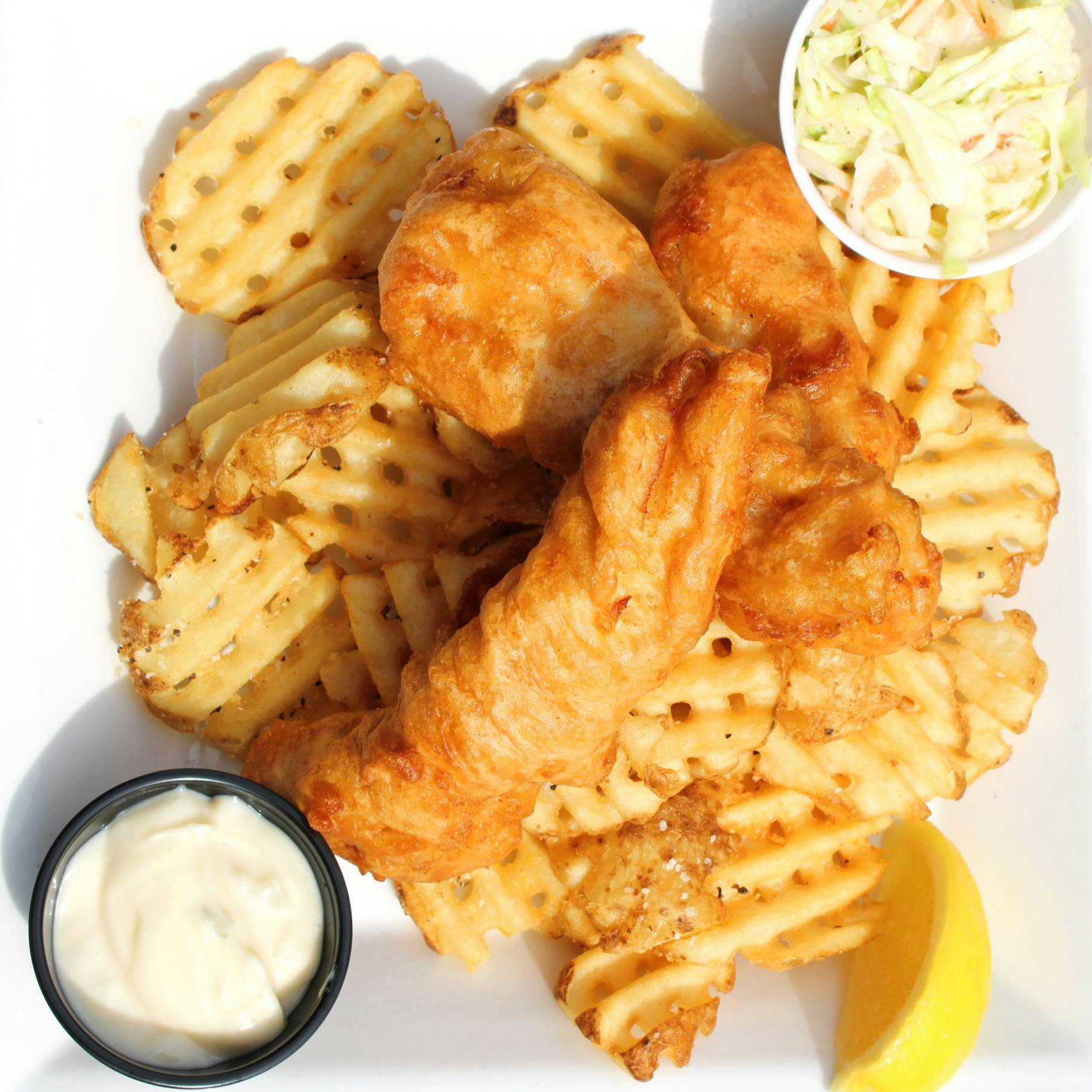 Beer Battered Fish & Chips from Holidays Pub & Grill in Appleton, WI