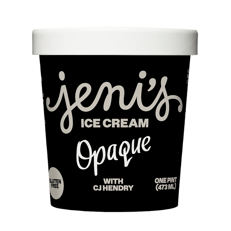 Opaque Ice Cream Pint from Jeni's Splendid Ice Creams - 714 N High St in Columbus, OH