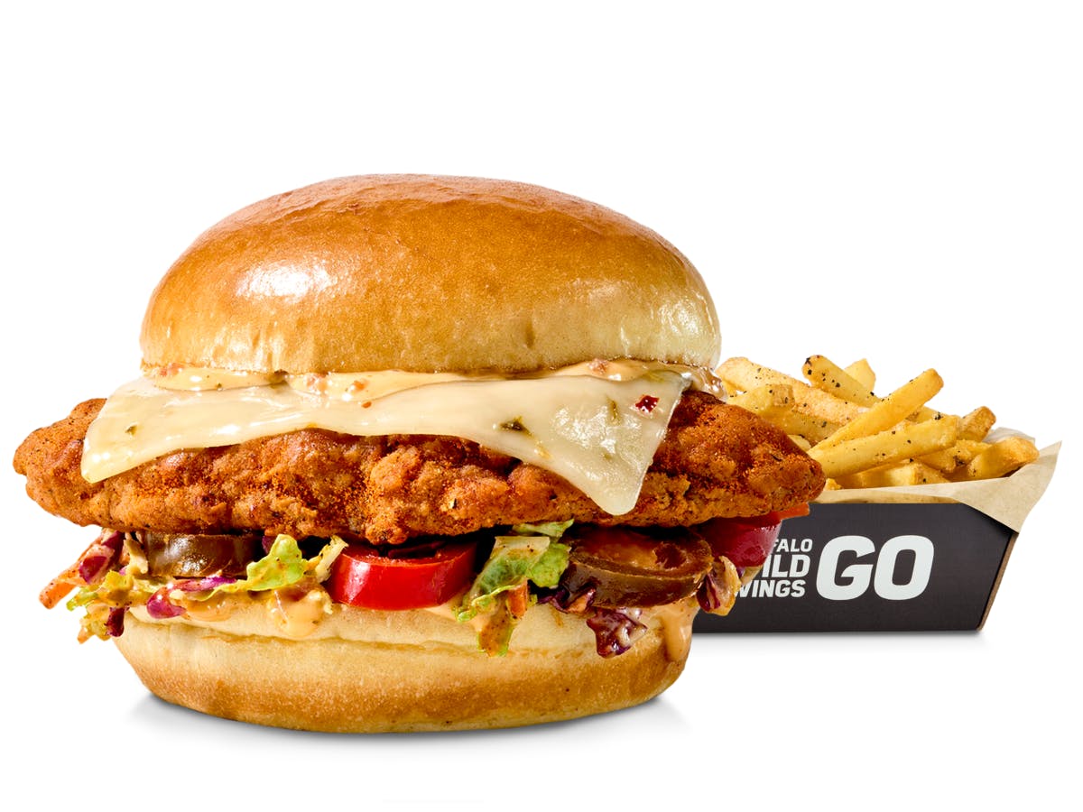 Kickin' Chicken Sandwich from Buffalo Wild Wings - W North Ln in Phoenix, AZ