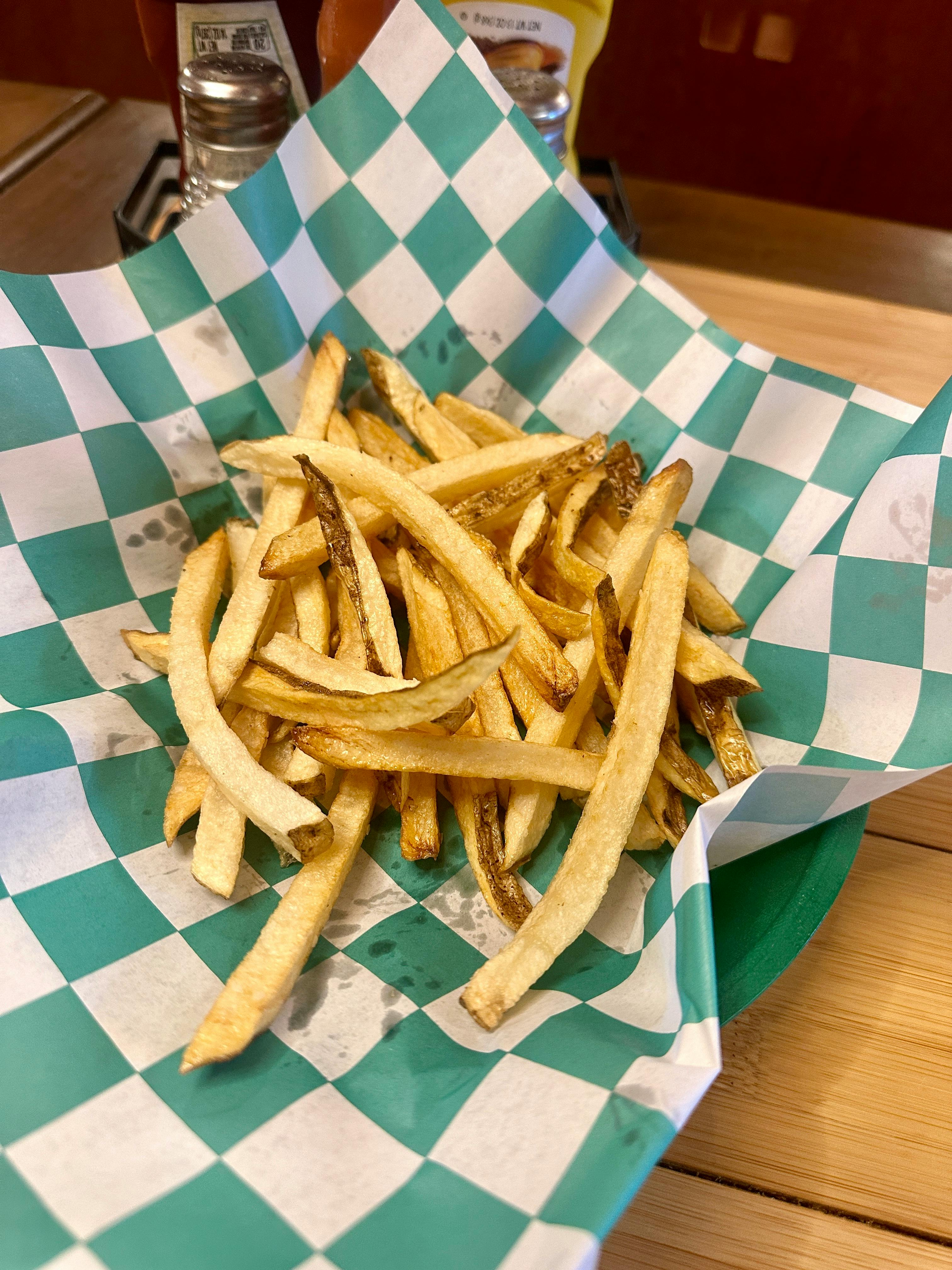 Fresh Cut French Fries from Justveggiez in Madison, WI