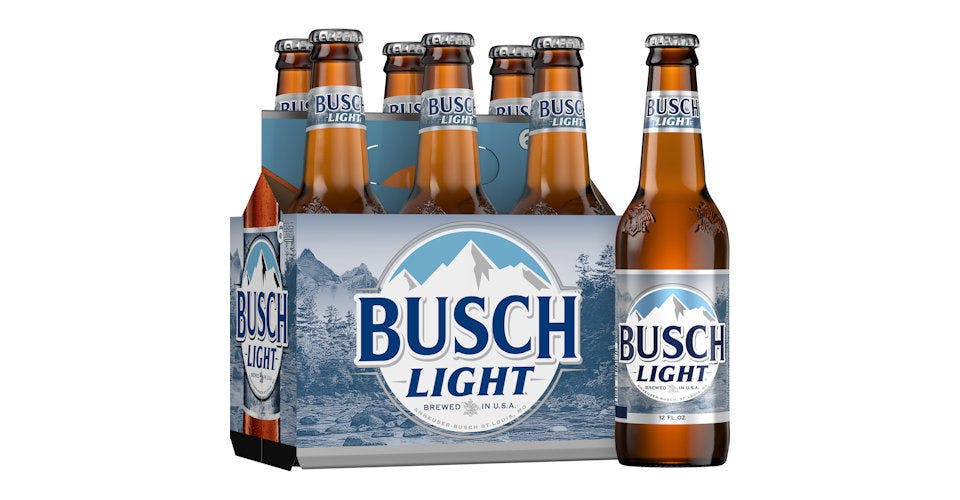 Busch Light: 6 Pack, 12 oz. Bottles from Five Corners Liquor & Wine in Cedar Falls, IA