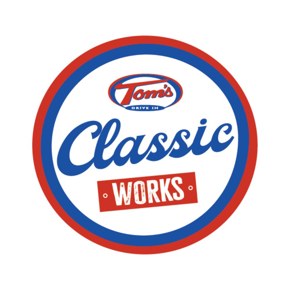 Side of ClassicWorks from Tom's Drive In in Appleton, WI