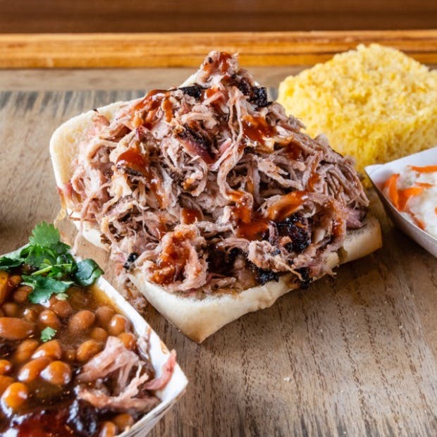 1 Lb. Pulled Pork Butt from Beef Butter BBQ - N Sherman Ave in Madison, WI