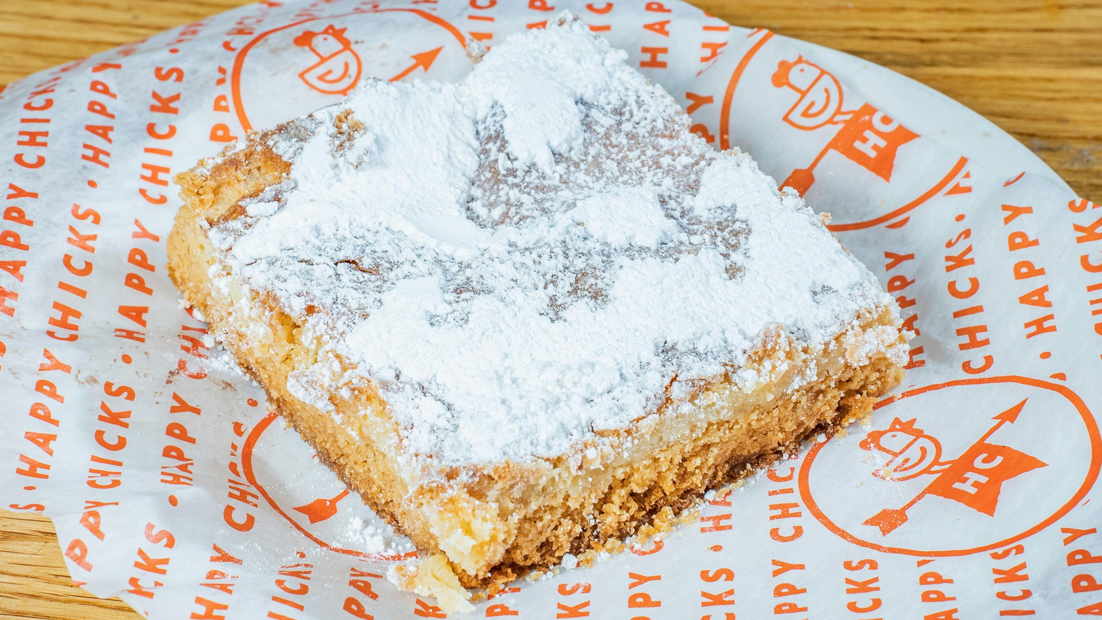 Gooey Butter Cake from Happy Chicks - East 6th St in Austin, TX