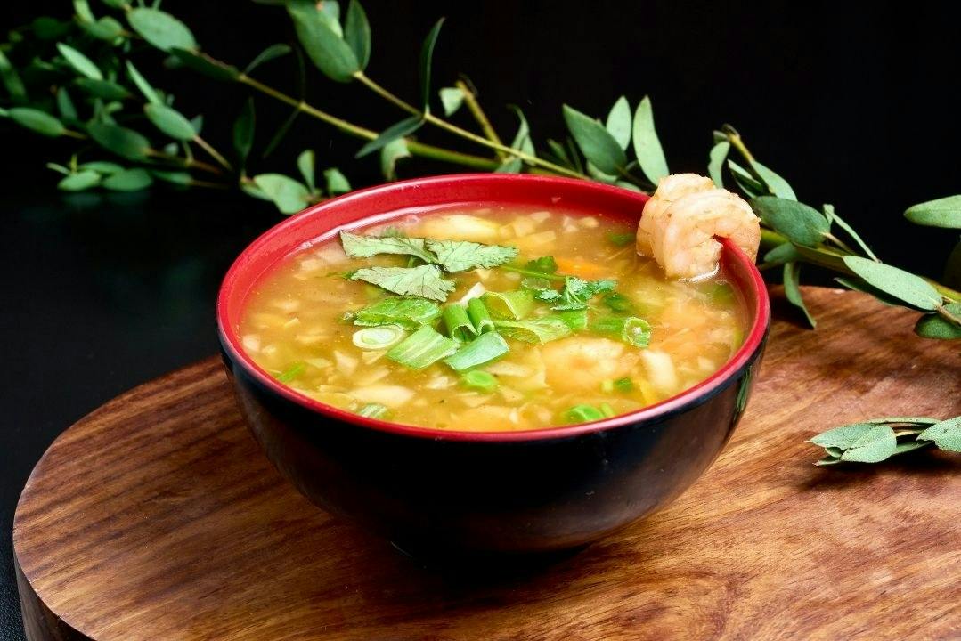 Spicy Seafood Broth from Rock N Grill Indian Authentic Cuisine & Bar in Round Rock, TX