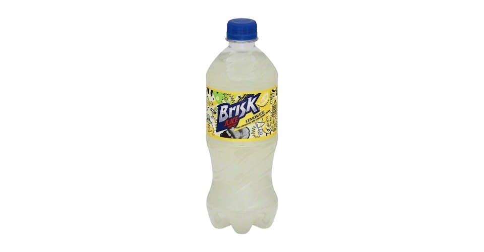 Brisk Lemonade, 20 oz. Bottle from BP - E North Ave in Milwaukee, WI