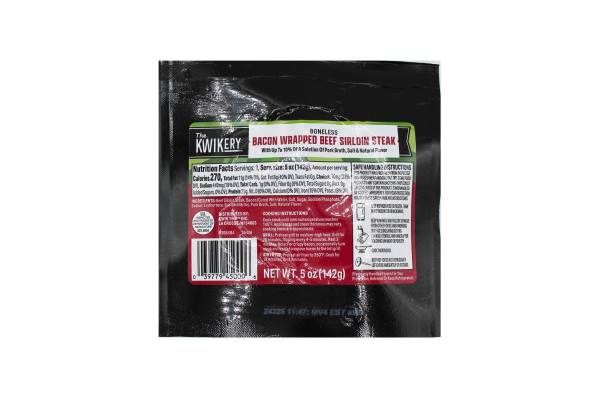 The Kwikery Bacon Wrapped Sirloin, 5OZ from Kwik Trip - Green Bay University Ave in Green Bay, WI