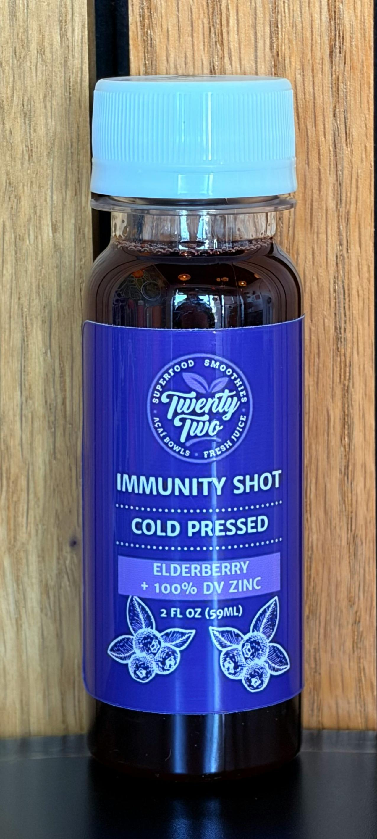 Immunity Shot (2 oz) from Twenty Two Juice Bar - The Garage Food Hall in Indianapolis, IN