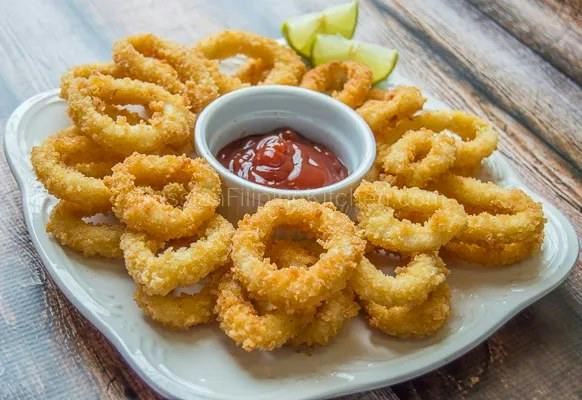 Crispy Calamari from Thai Basil Restaurant in Ithaca, NY