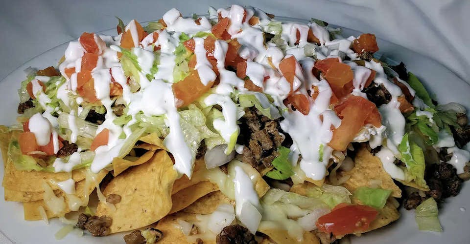 Nachos from El Pastor Mexican Restaurant in Madison, WI