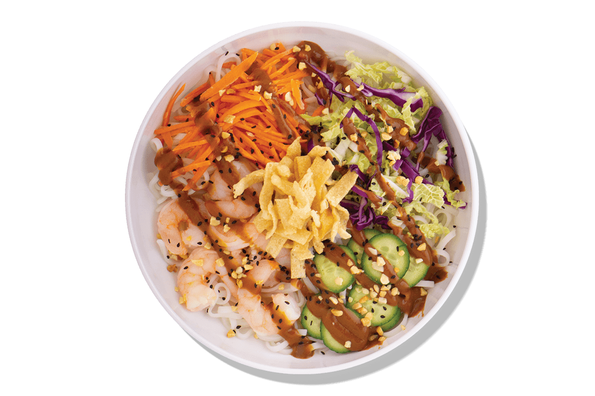 Crispy Spring Roll Shrimp Bowl from Noodles & Company - Verona in Verona, WI