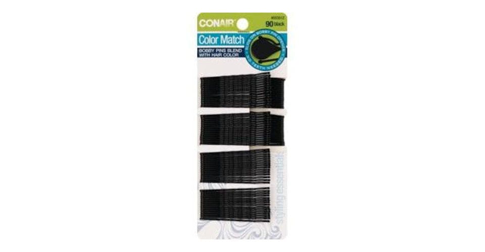 Conair Secure Hold Black Bobby Pins (90 ct) from CVS - W 9th Ave in Oshkosh, WI