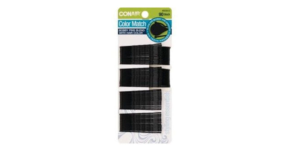 Conair Secure Hold Black Bobby Pins (90 ct) from CVS - Mineral Point Rd in Madison, WI