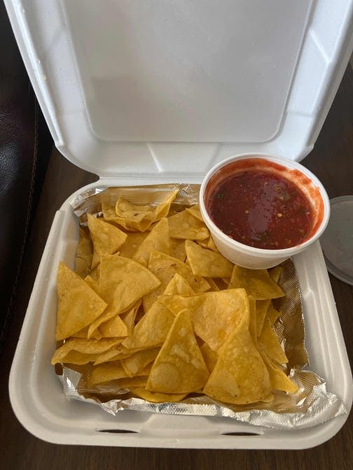 Chips and Salsa from Chili Shack in Lakewood, CO