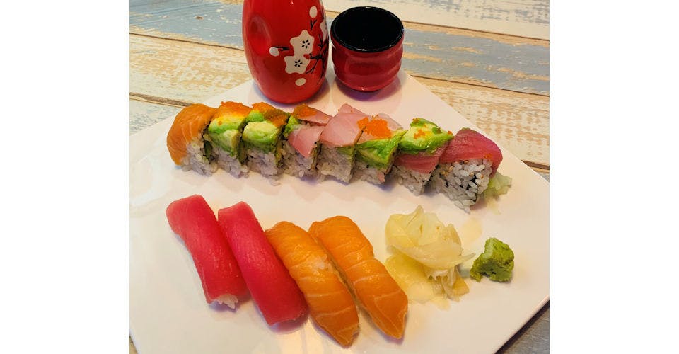 Rainbow Lunch from Tokyo Sushi in Madison, WI