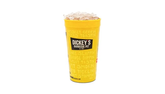 Big Yellow Cup from Dickey's Barbecue Pit - East Via de Ventura in Scottsdale, AZ