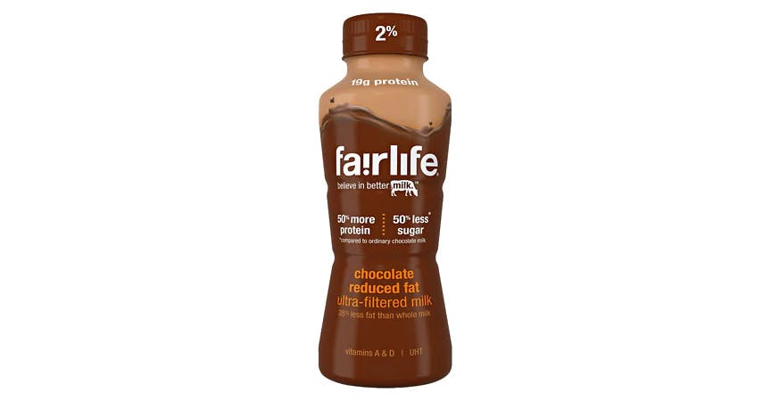 Fairlife Reduced Fat 2% Milk Single-Serve Chocolate (12 oz) from EatStreet Convenience - Historic Holiday Park North in Topeka, KS