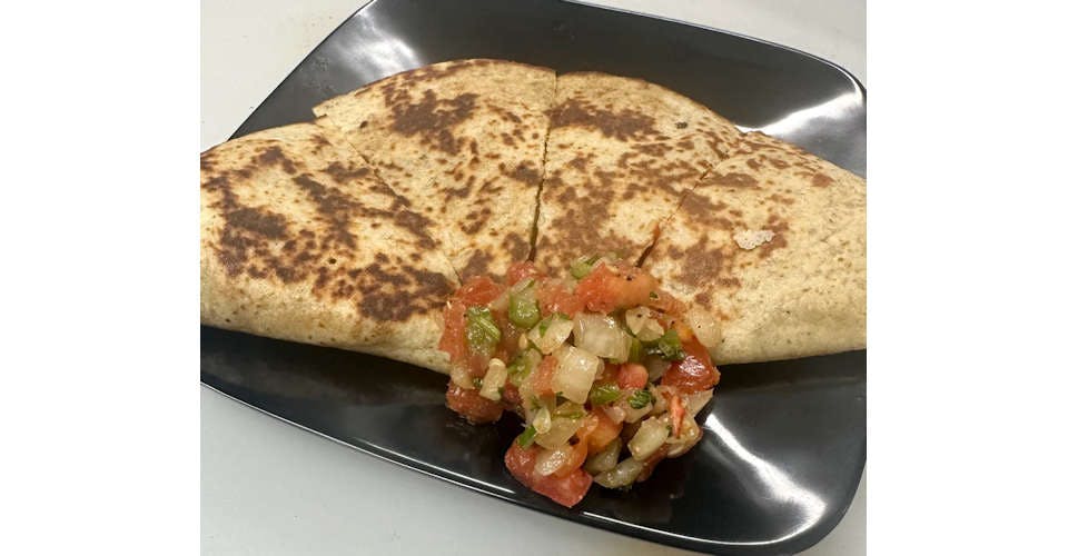 Tofu Quesadilla (GF) from JustVeggiez in Madison, WI