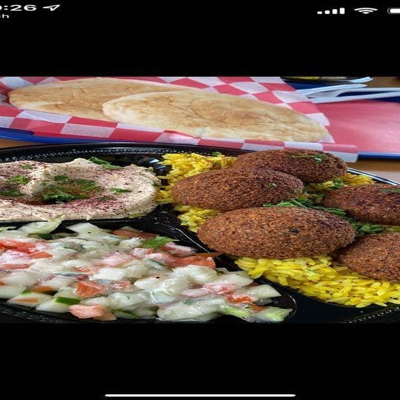 Falafal Platter from Gyro Grill - Kenosha in Kenosha, WI