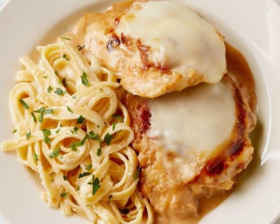 Saltimbocca from Cantalini's Salerno Beach Restaurant - Playa del Rey in Los Angeles, CA